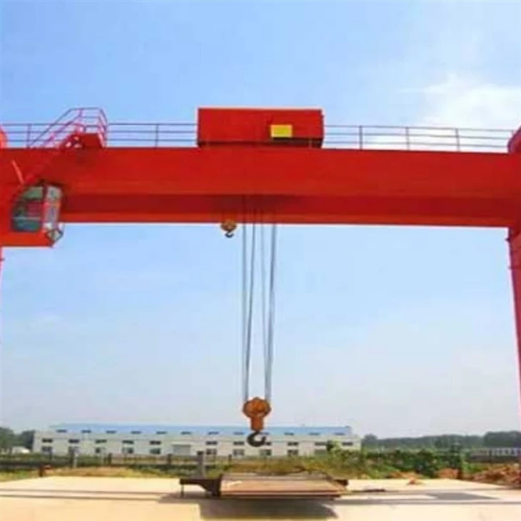 100 Ton Gantry Crane Rail Mounted Harbour Crane