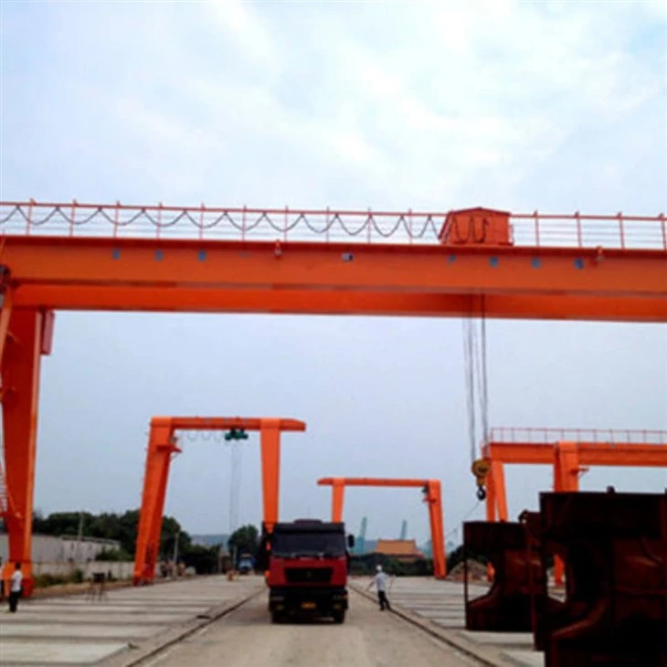 30 Ton Motor Drive Double Girder Gantry Crane