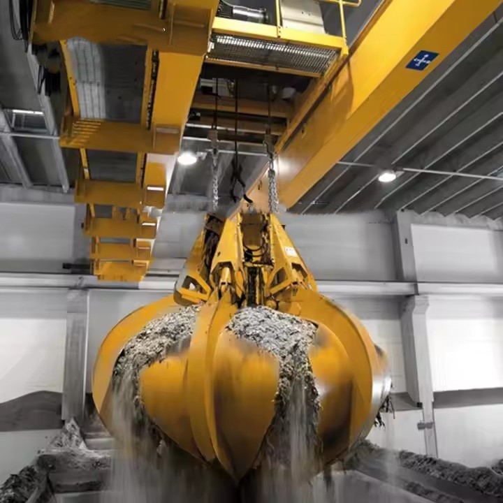 Automatic Overhead Grab Crane