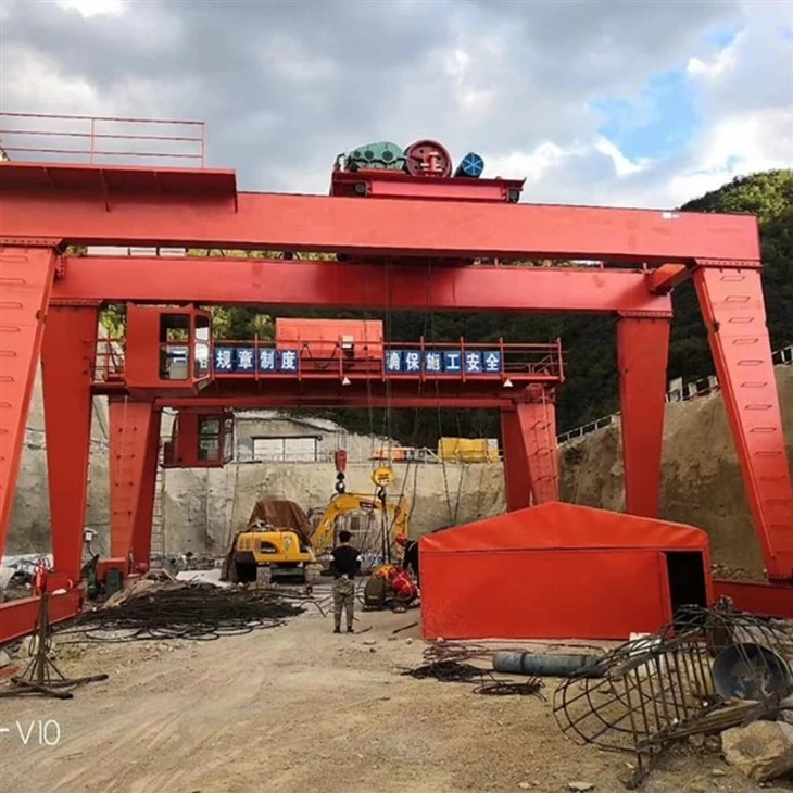 Double Main Beam Hook Gantry Crane
