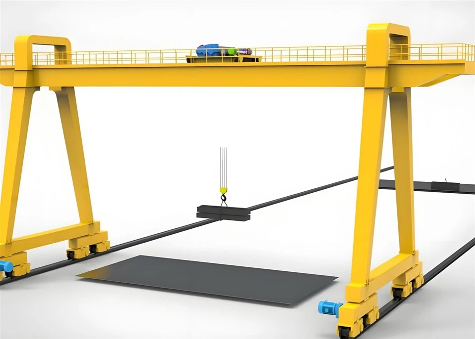 double main girder gantry crane-5