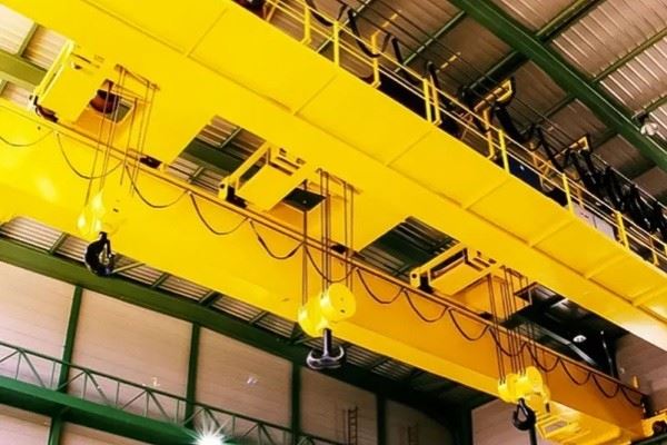 electric double girder bridge crane with hook（2）